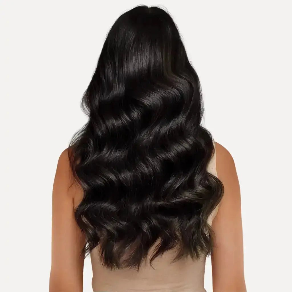 Genius Weft Naturligt Svartbrun #1B Bsextensions