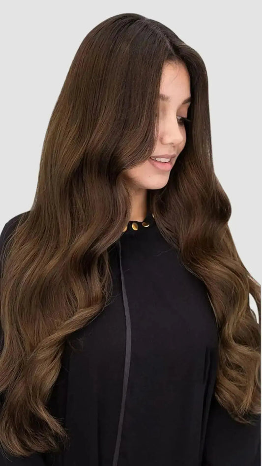 Halo Extensions – Klassisk Mörkbrun, #4