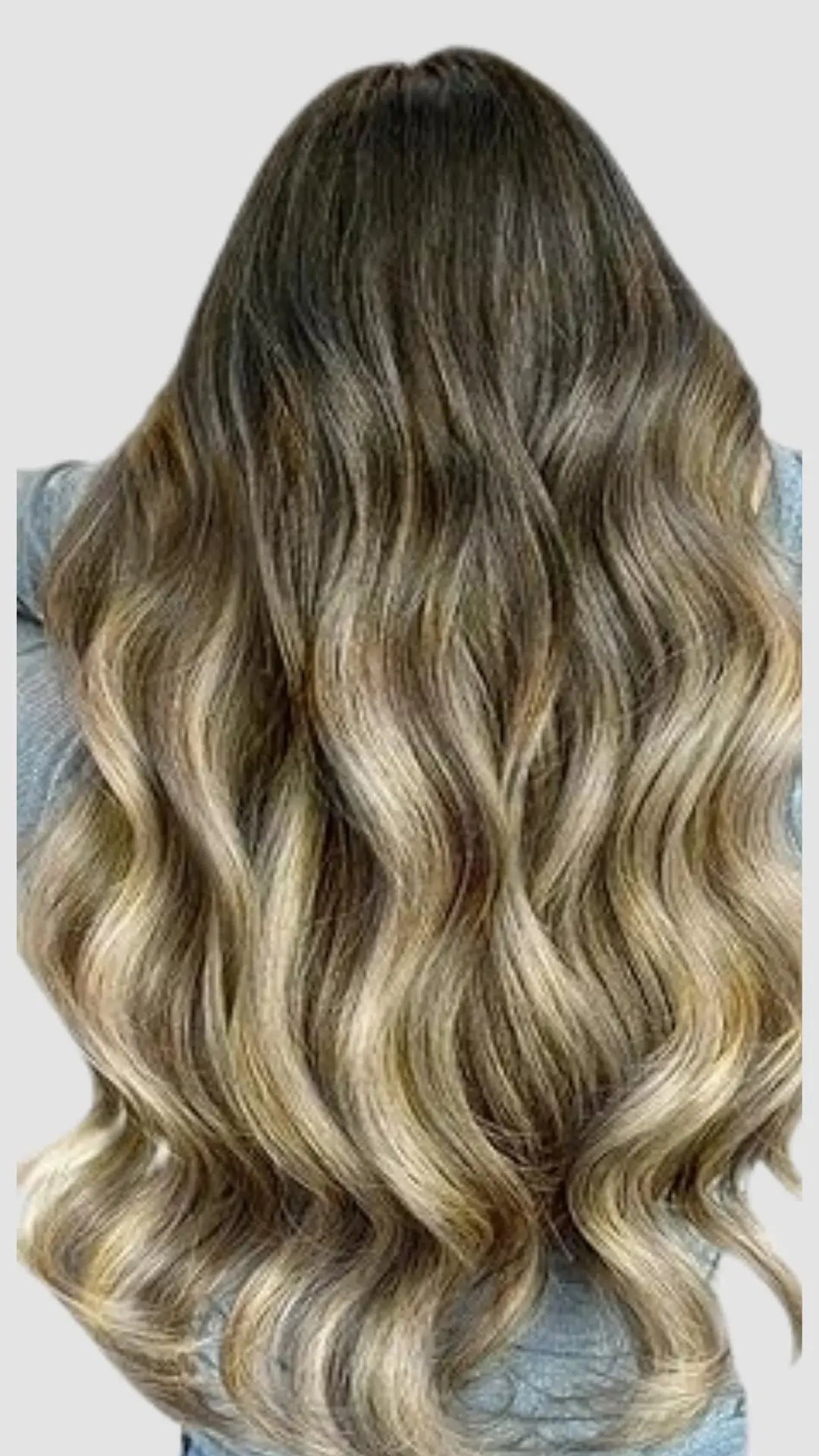 Invisible Clip-in 3/8/613 – Mörkblond Balayage Bsextensions