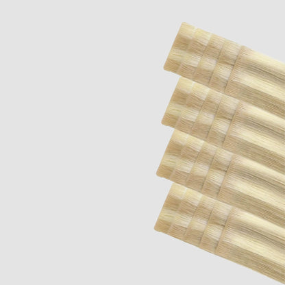 Invisible Tape-in – P18/613 Mörkblond till Ljusblond Balayage Min butik