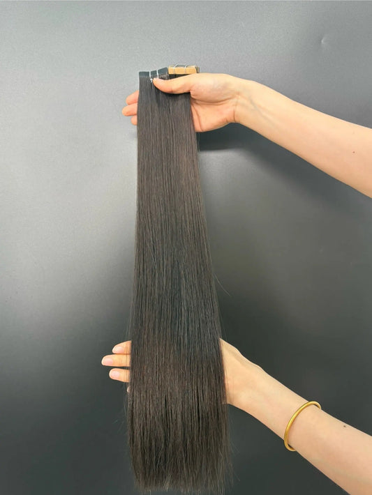Tape-in Extensions – Naturlig Svartbrun #1B Bsextensions