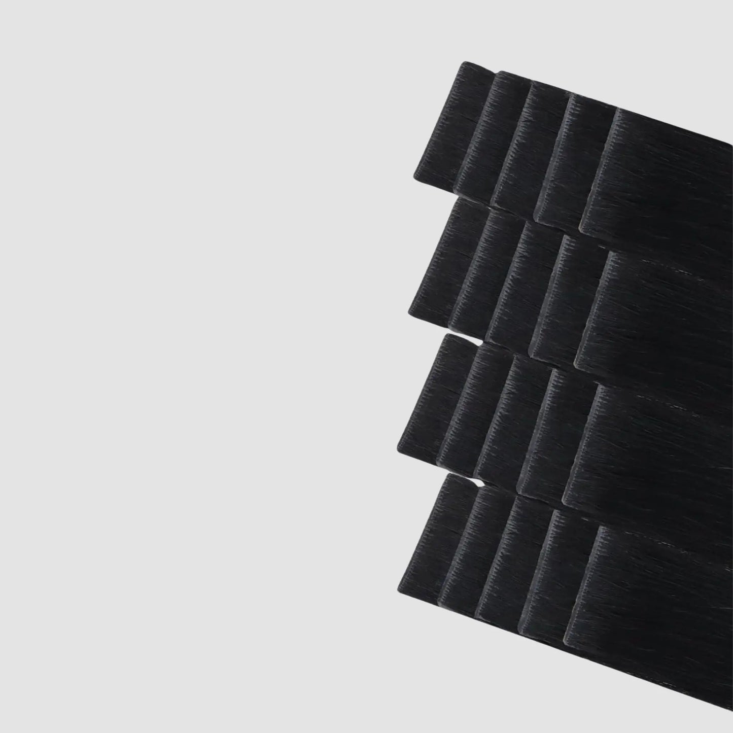 Invisible Tape-in – Jet Black #1 Min butik