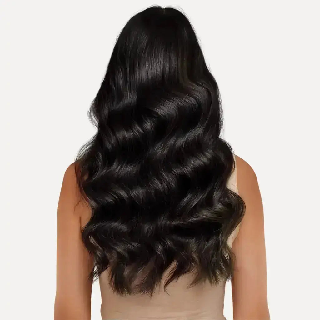 Flat Tip Keratin – Naturlig Svartbrun #1B Bsextensions