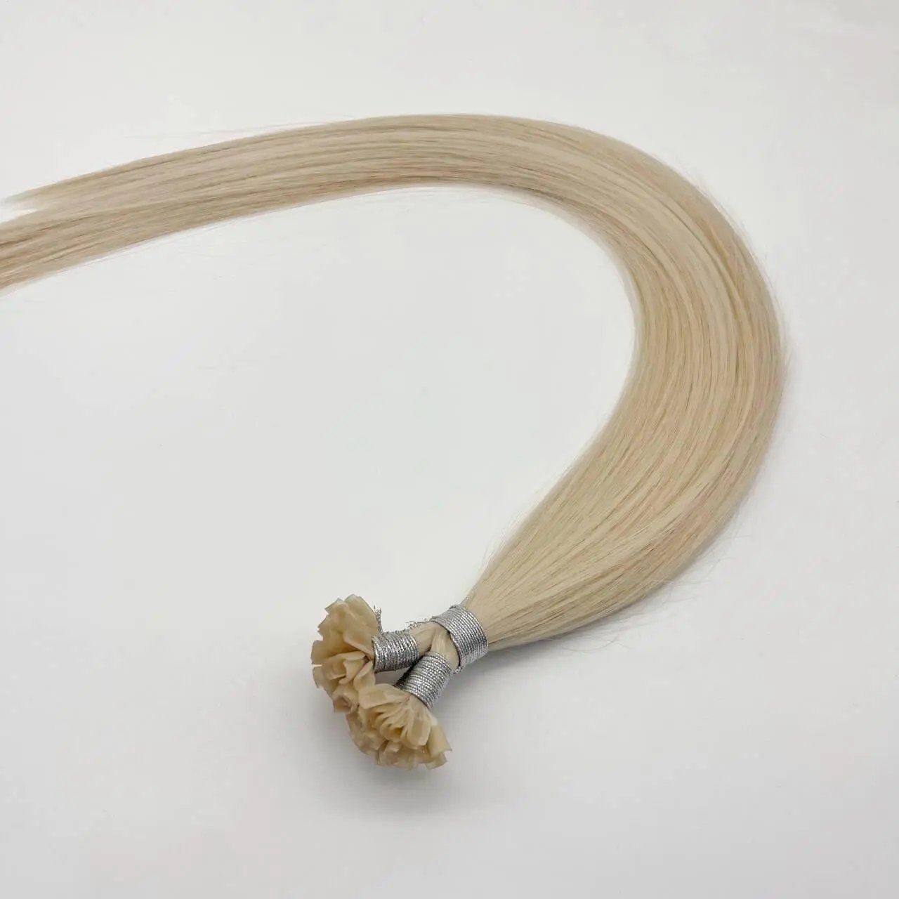 U-tip - Keratin Extensions – Ljus Askblond #60A Min butik