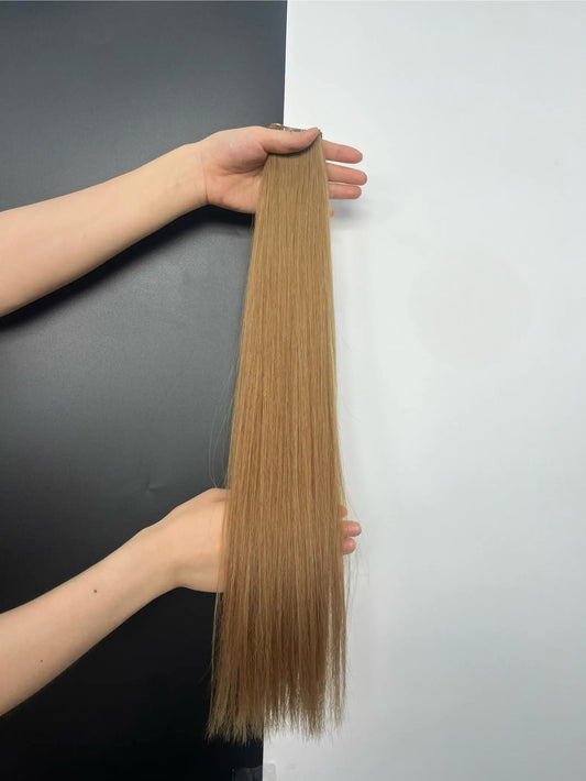 Genius weft, Naturlig Varm Kopparbrun #8 Bsextensions