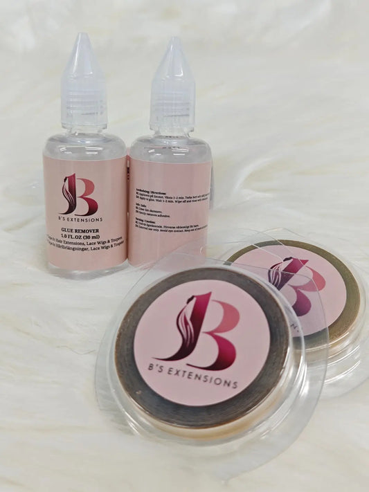 Duo-kit: Refilltejp + Glue Remover 30 ml Bsextensions