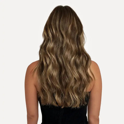 Genius weft, Extensions, Varm Blond Balayage OL Bsextensions