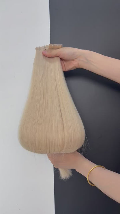 Tape-in Extensions, Ljus Blond Luxury 613N