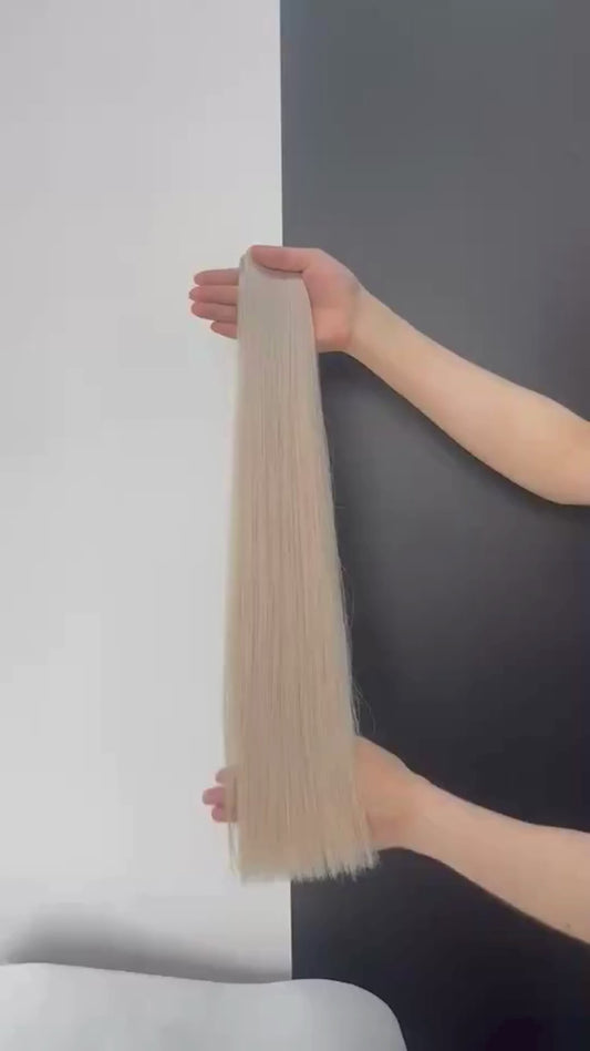 Genius weft - Silvergrå Blond ICE