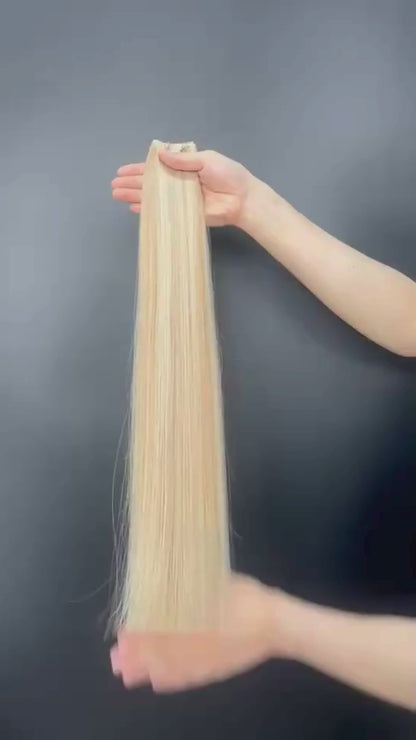 Genius weft, Naturlig Kallblond Balayage P18/60A
