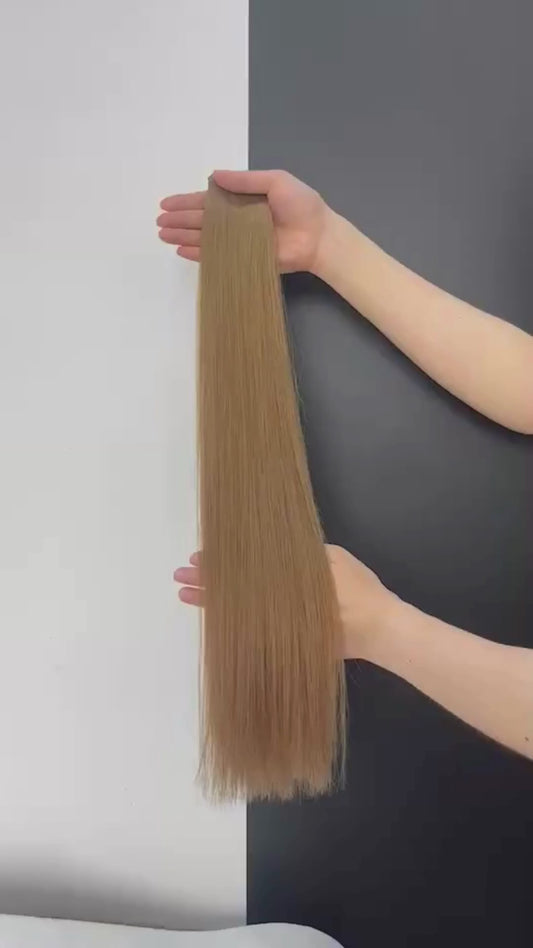 Genius weft, Naturlig Varm Kopparbrun #8