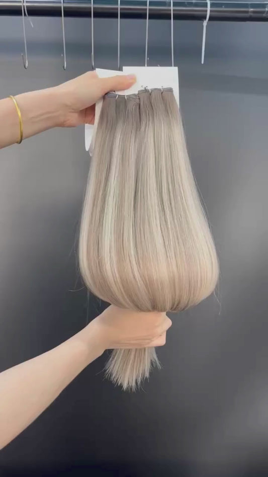 Genius weft – R5/9/60 – Kaldblond blanding