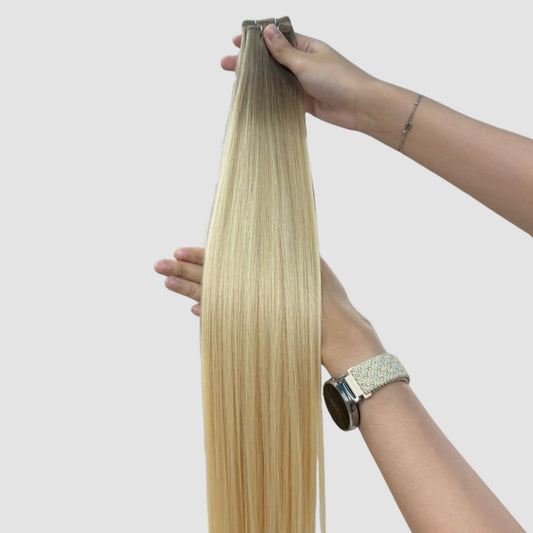 Genius Weft Extensions, Naturlig Blond Ombre (NB)
